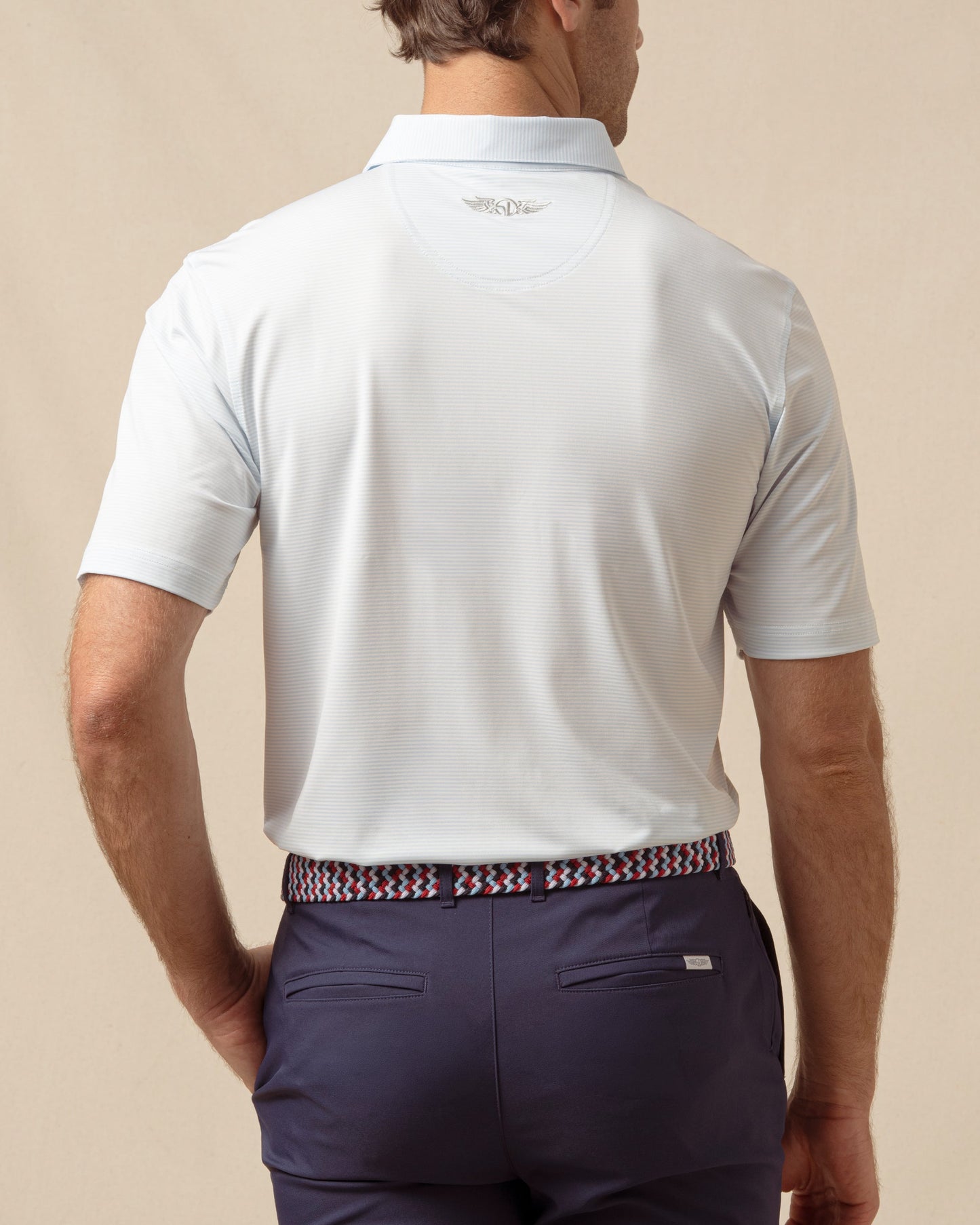 Straight Down Peninsula Stripe Polo - Nantucket
