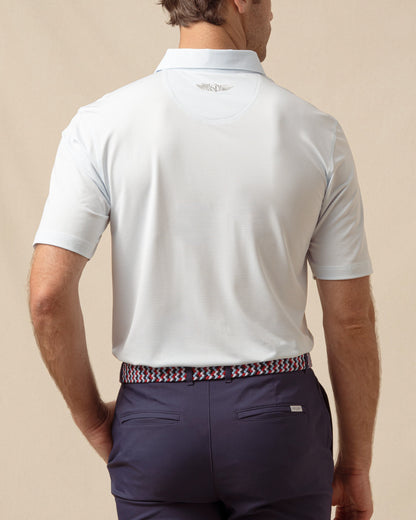 Straight Down Peninsula Stripe Polo - Nantucket