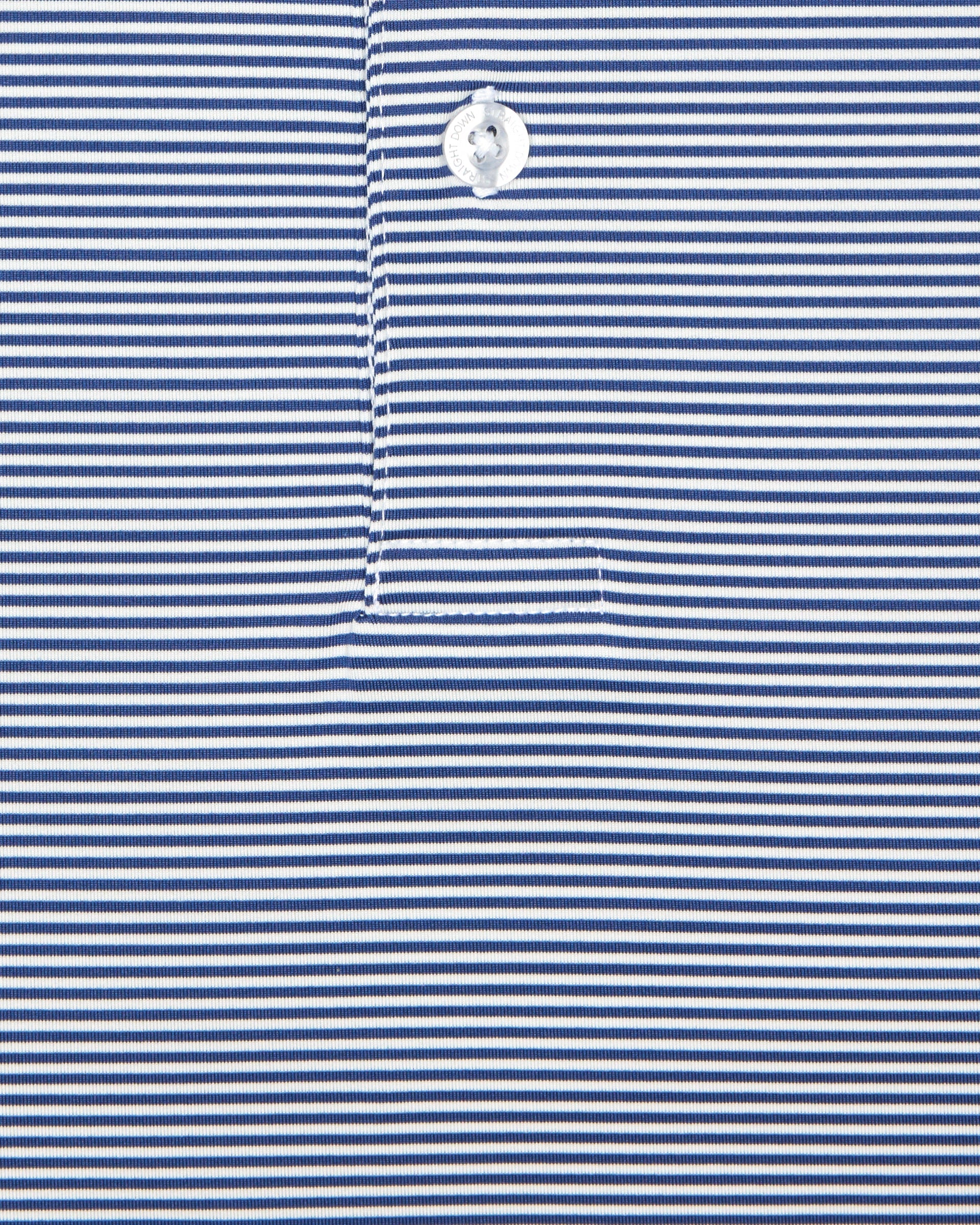 Straight Down Peninsula Stripe Polo - Moonlight