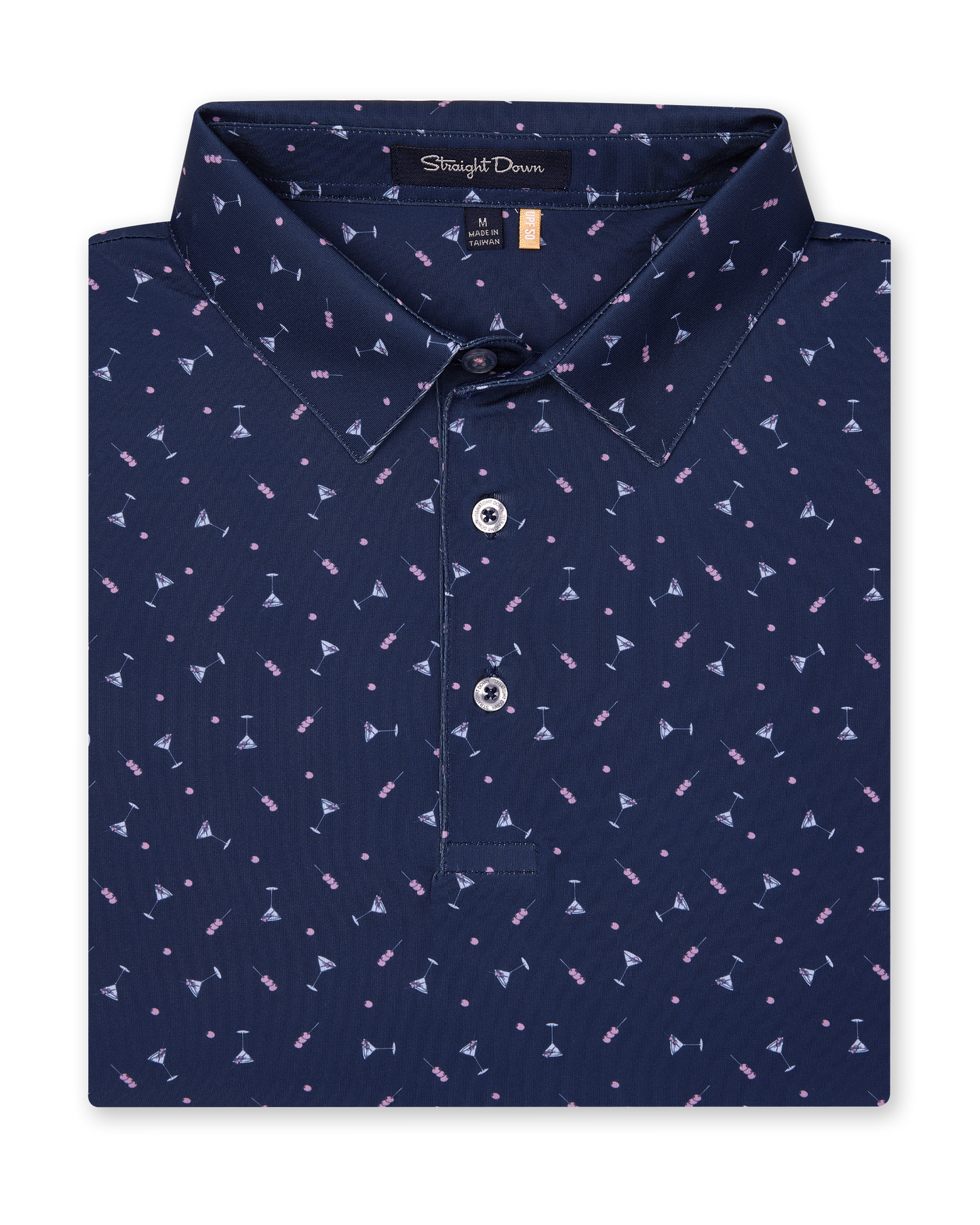 Straight Down Extra Dirty Polo - New Indigo