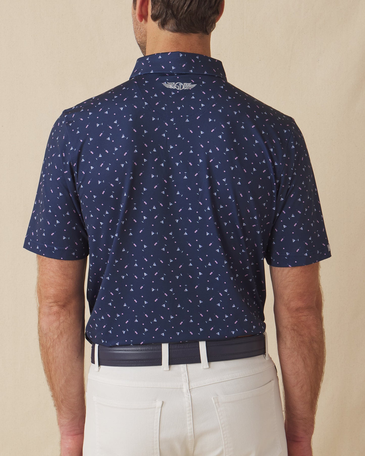 Straight Down Extra Dirty Polo - New Indigo