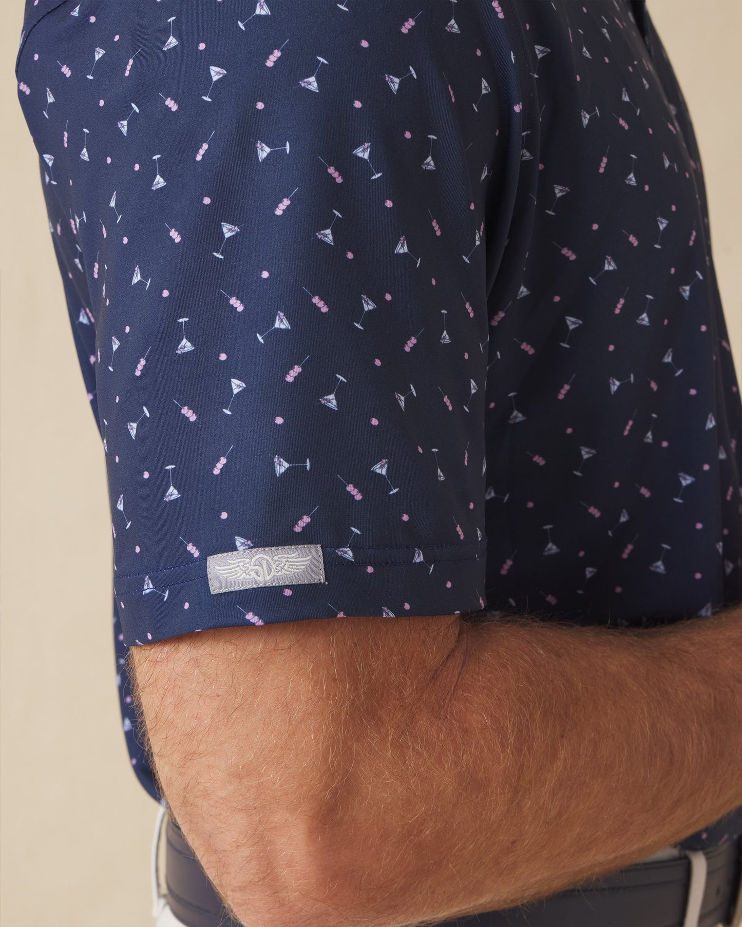 Straight Down Extra Dirty Polo - New Indigo