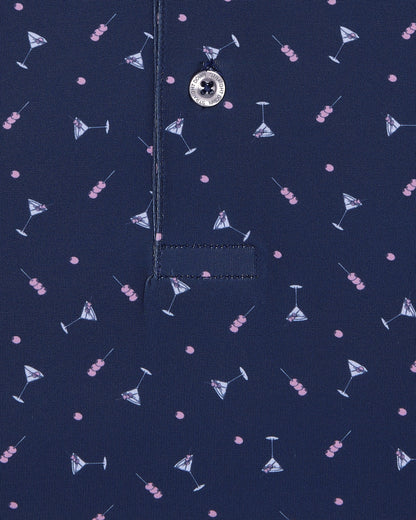 Straight Down Extra Dirty Polo - New Indigo