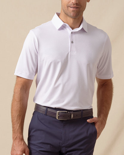 Straight Down Ace Polo - Lilac