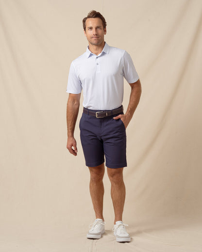 Straight Down Shark Attack Polo - Powder