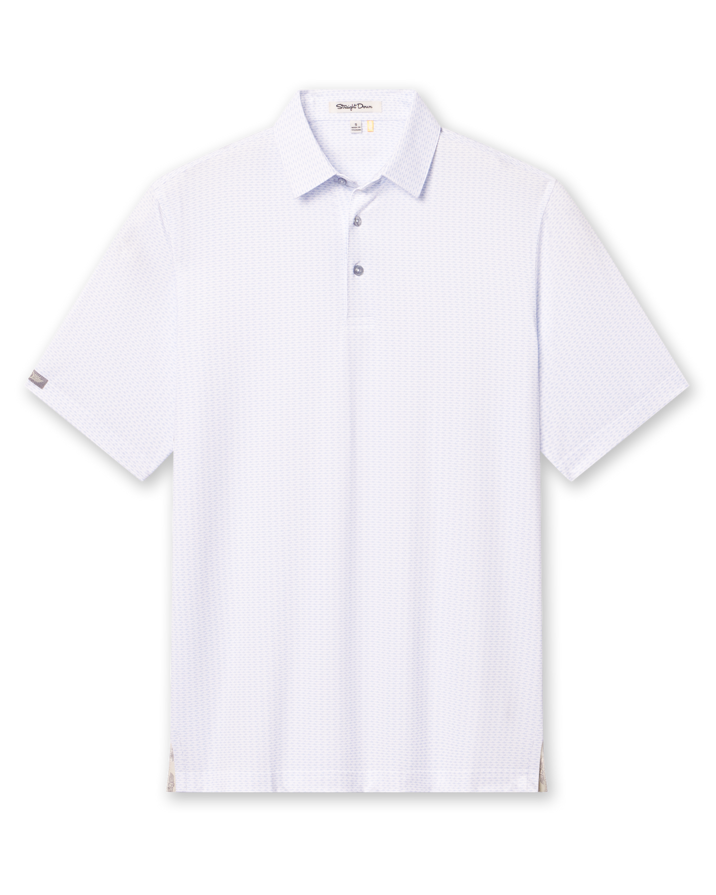 Straight Down Shark Attack Polo - Powder