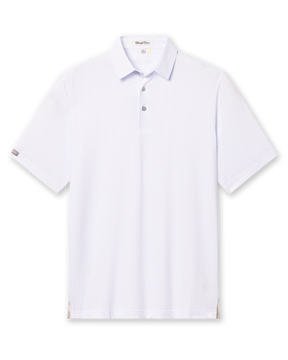 Straight Down Shark Attack Polo - Powder