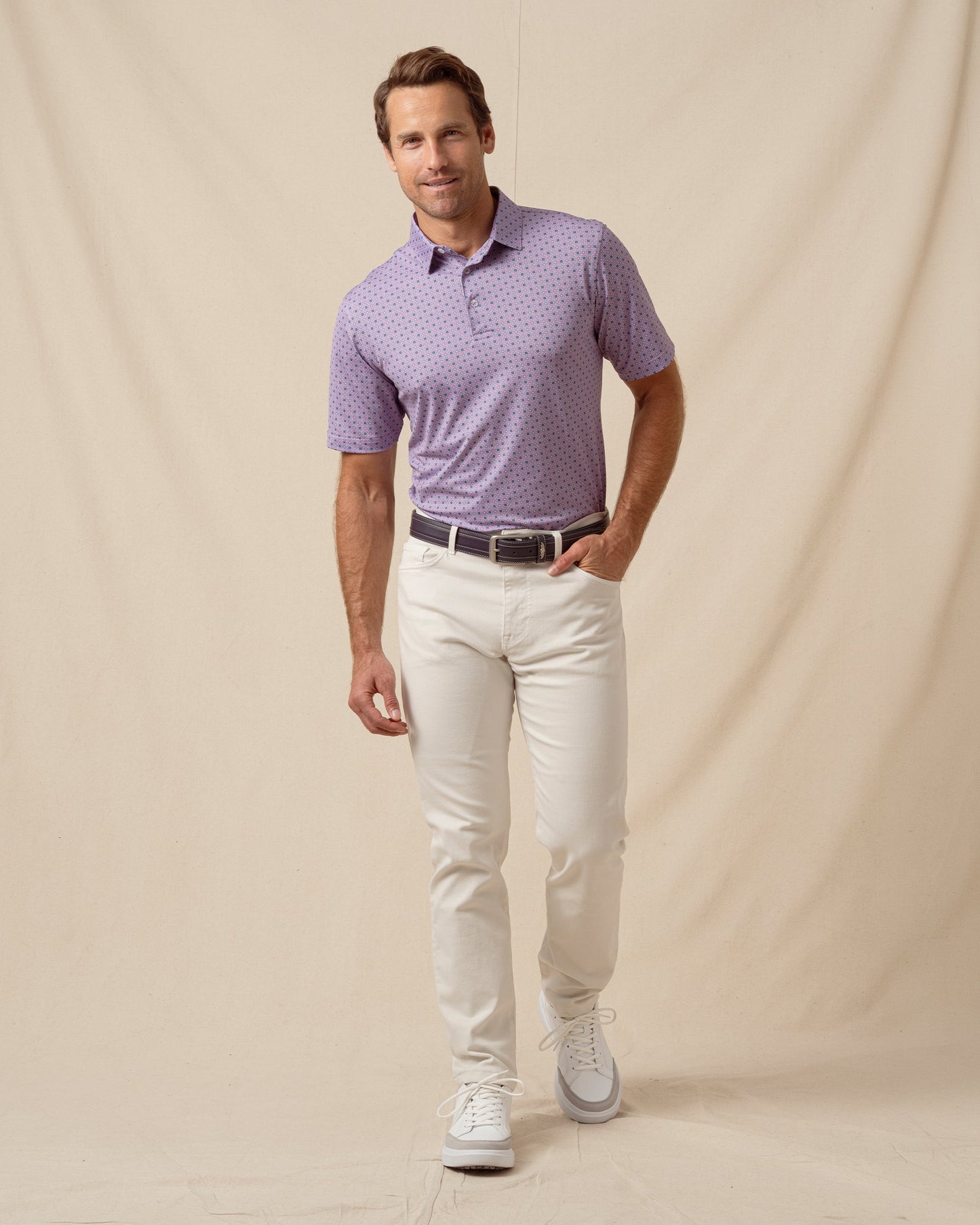 Straight Down Hillcrest Polo - Haze