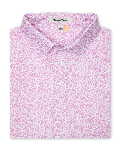 Straight Down Oleander Polo - Haze