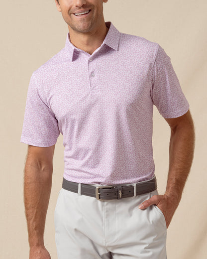 Straight Down Oleander Polo - Haze