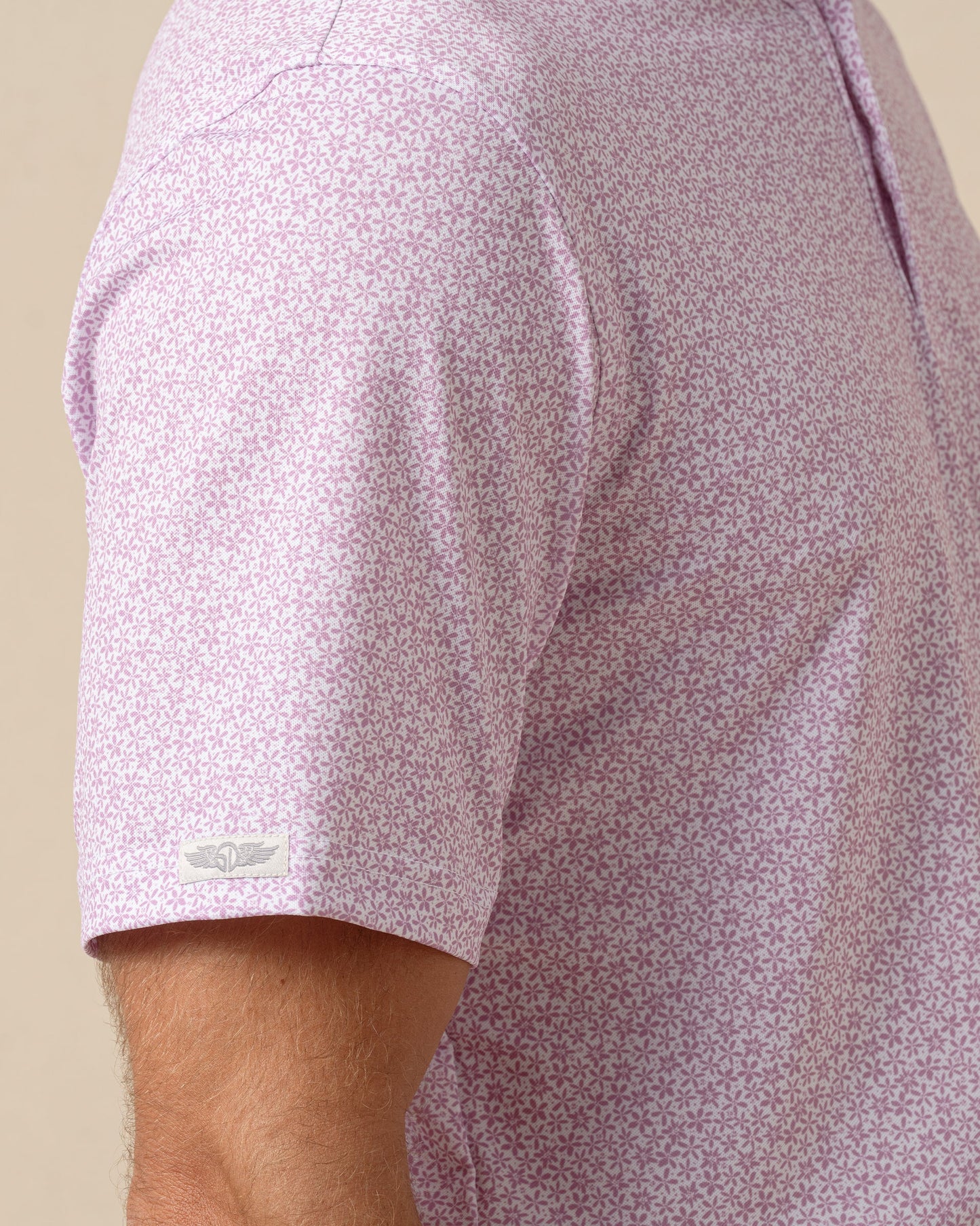 Straight Down Oleander Polo - Haze
