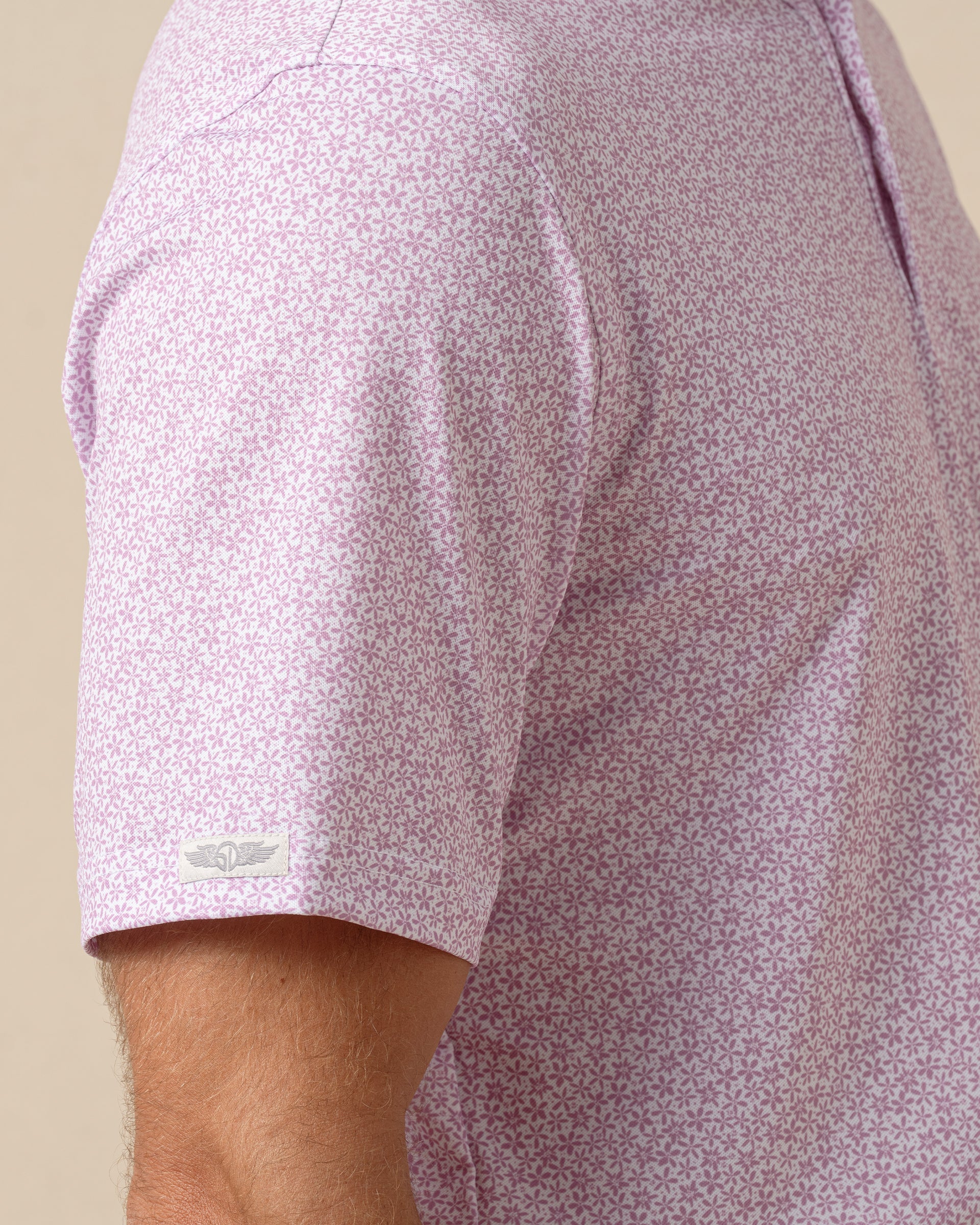 Straight Down Oleander Polo - Haze