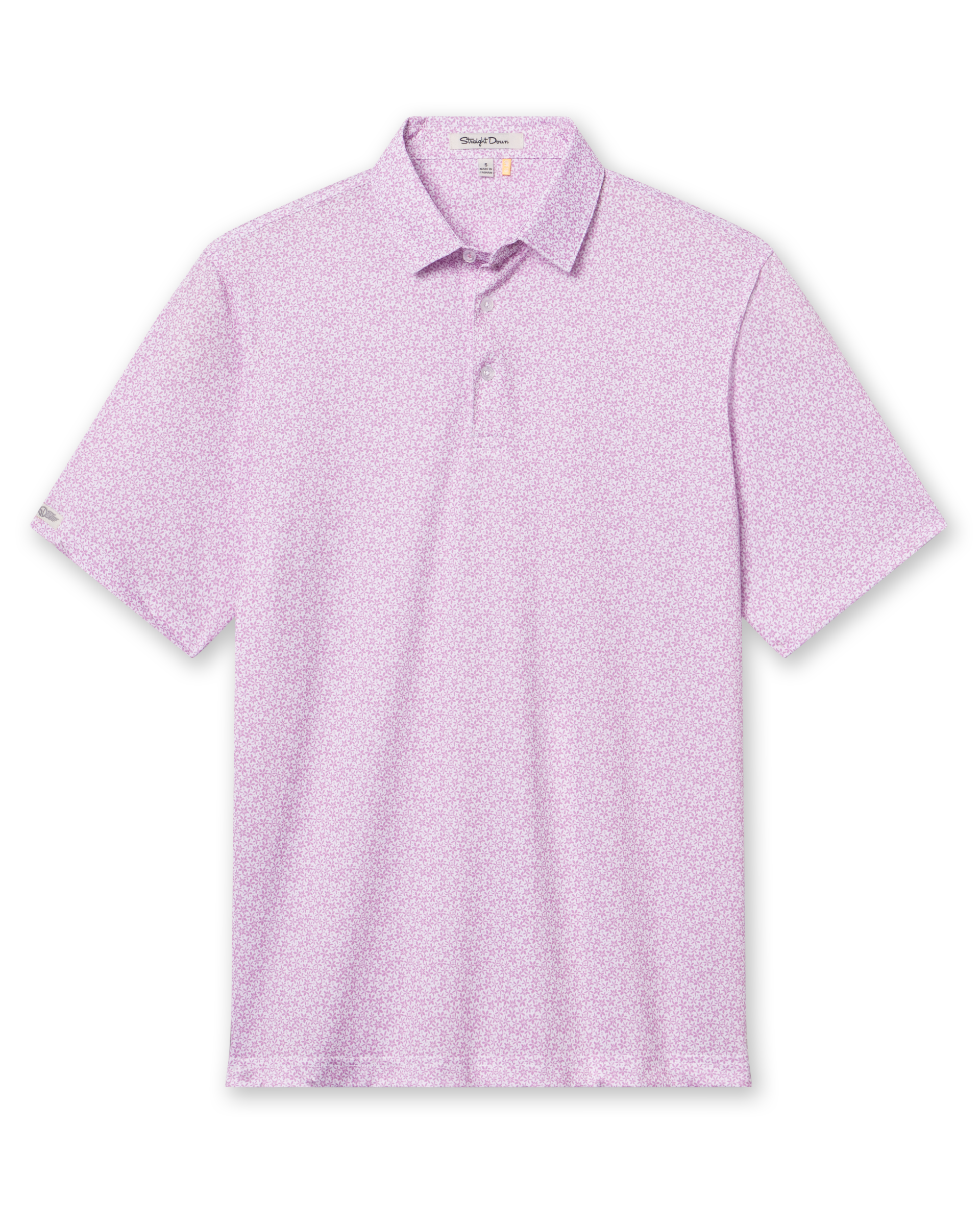Straight Down Oleander Polo - Haze