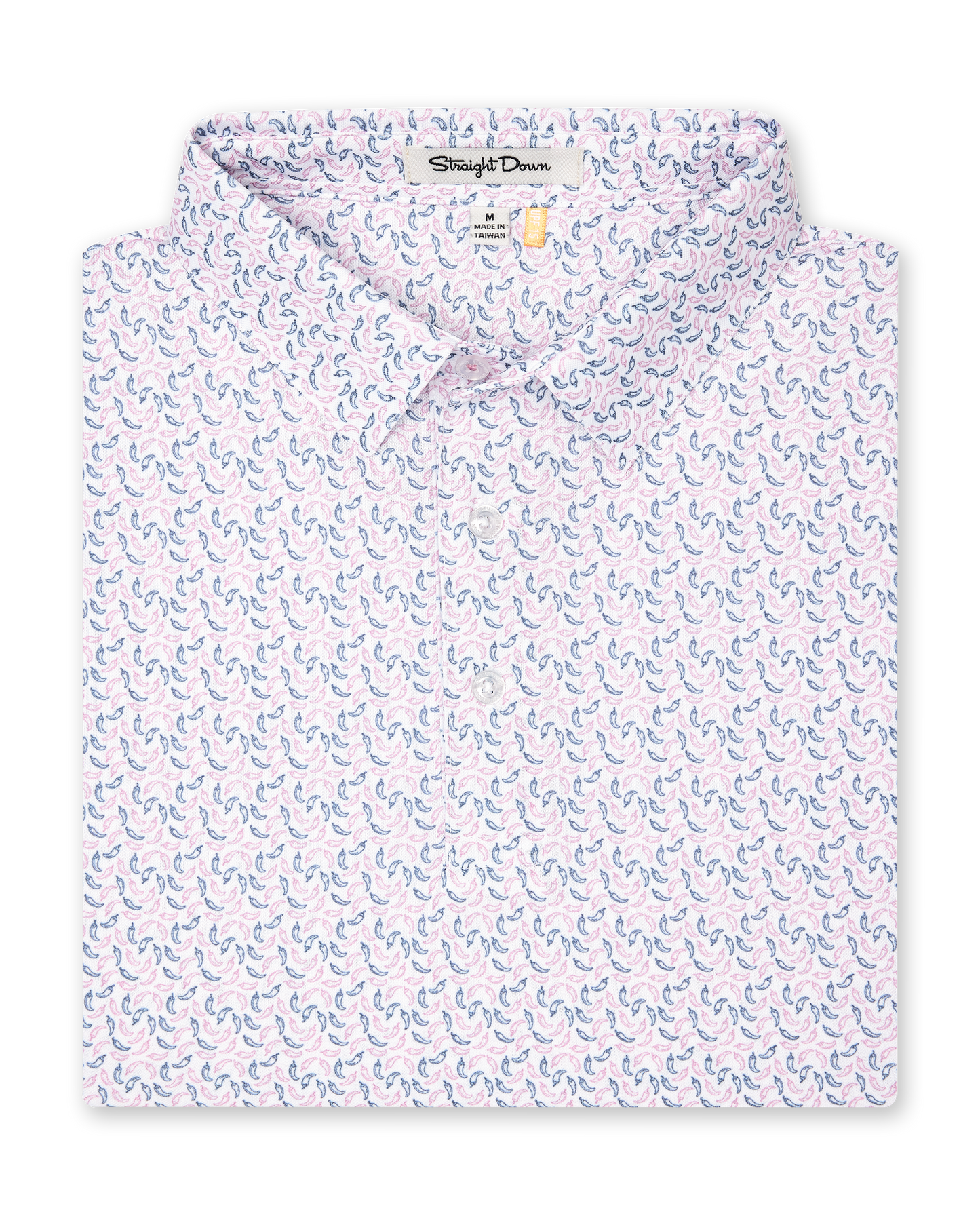 Straight Down Hot Shot Polo - Moonlight