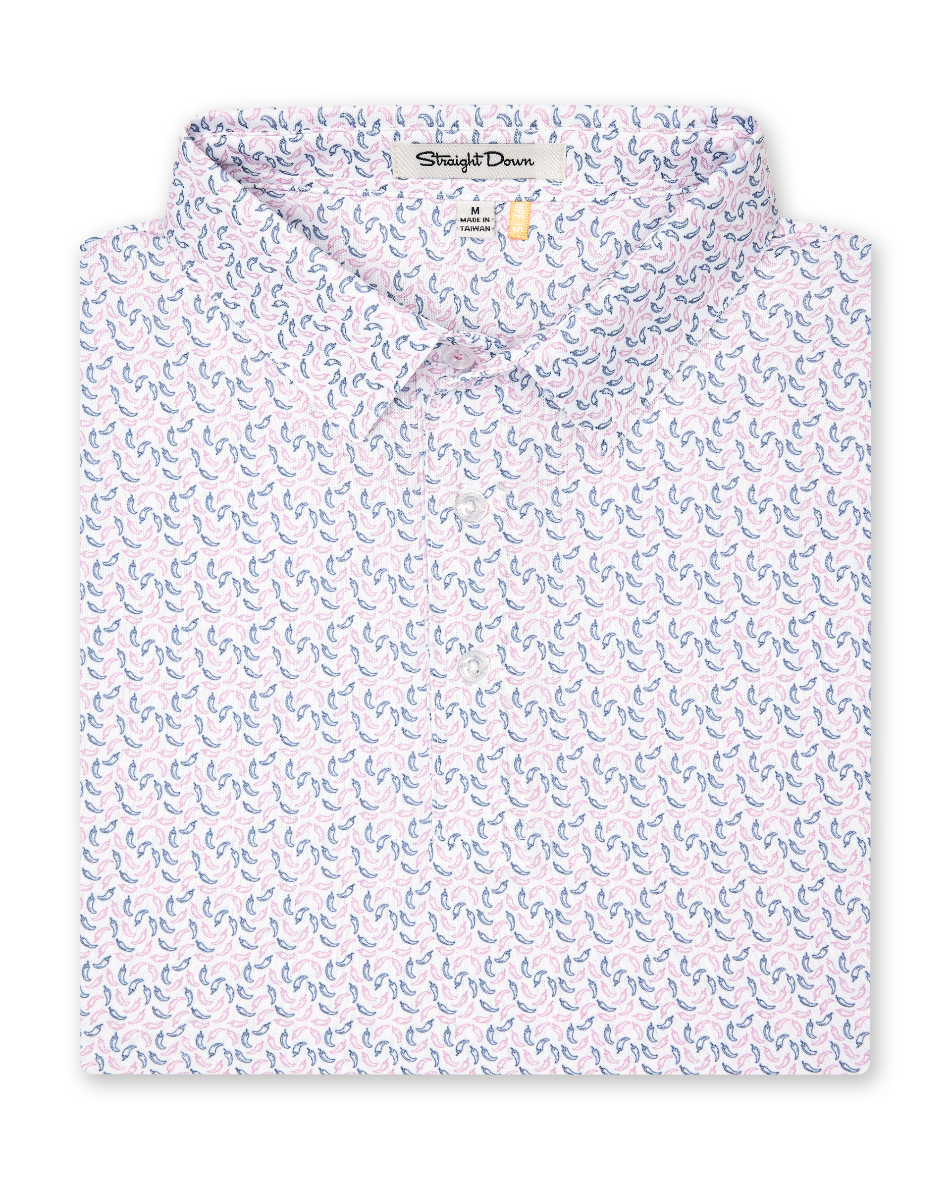 Straight Down Hot Shot Polo - Moonlight