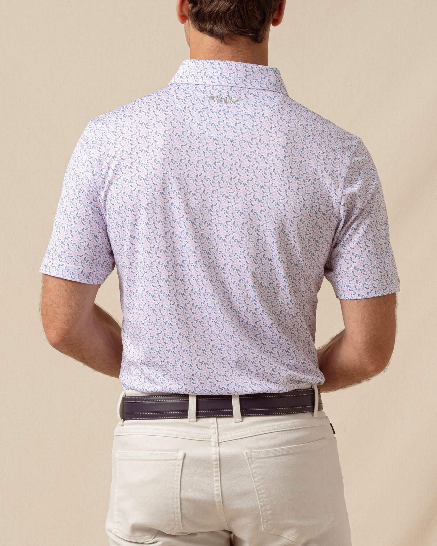 Straight Down Hot Shot Polo - Moonlight