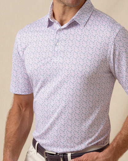 Straight Down Hot Shot Polo - Moonlight