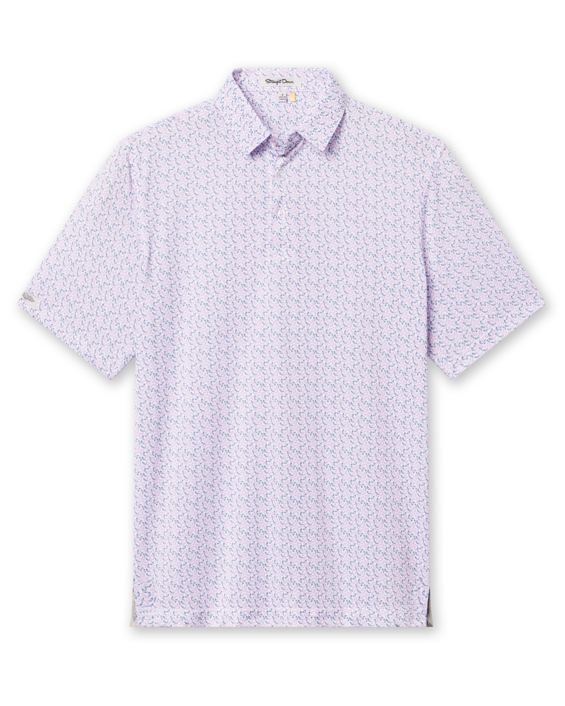 Straight Down Hot Shot Polo - Moonlight