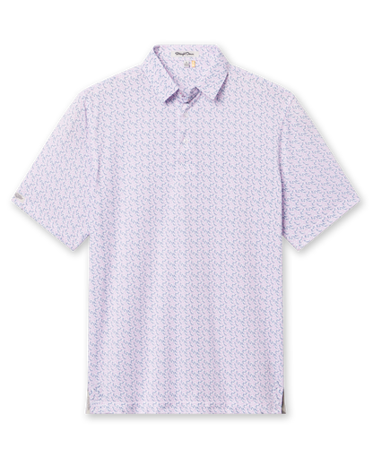 Straight Down Hot Shot Polo - Moonlight