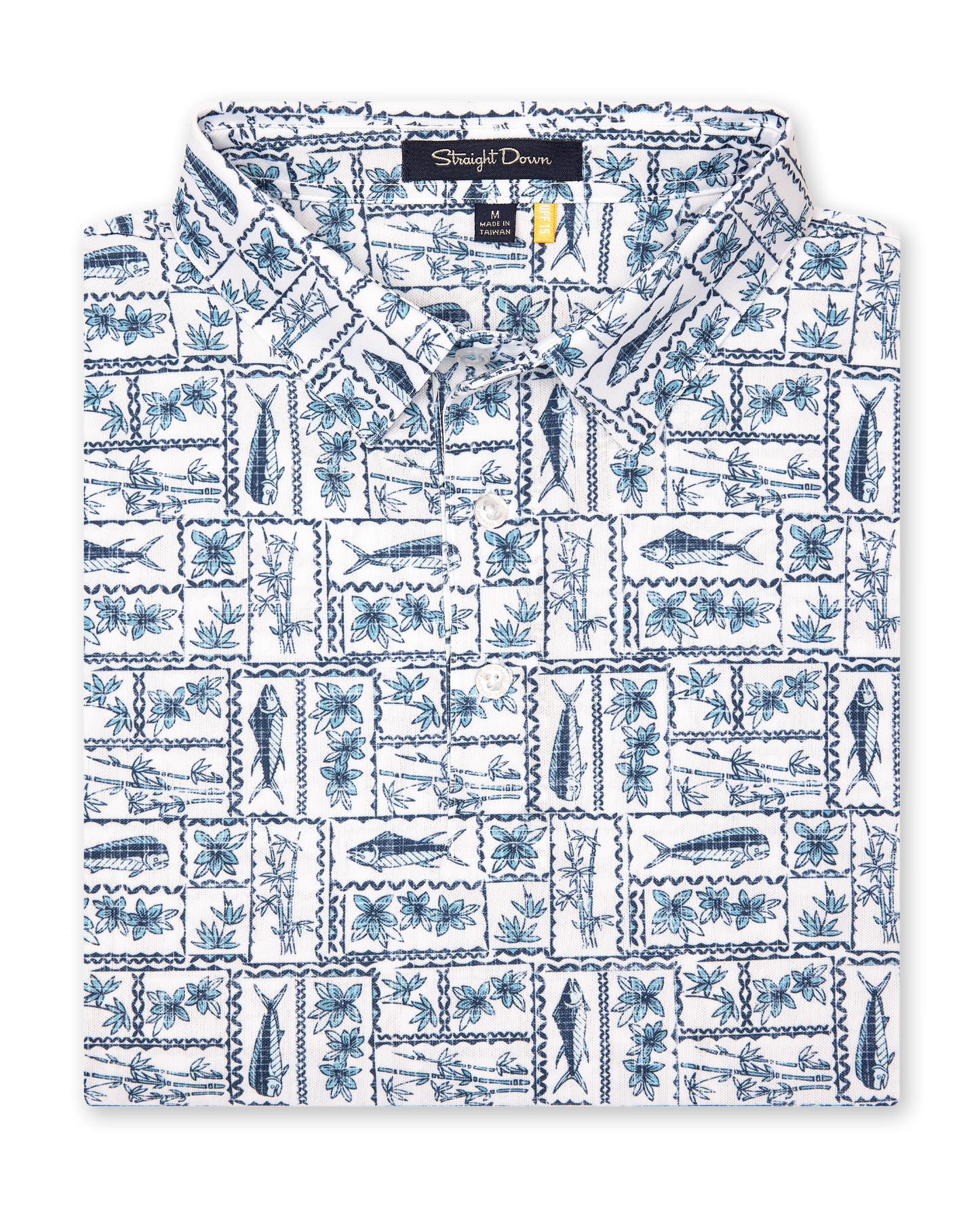 Straight Down Dorado Polo - Coastal