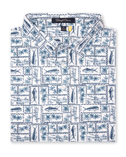 Straight Down Dorado Polo - Coastal