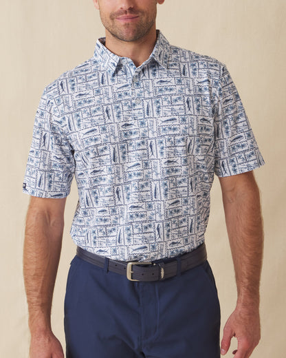 Straight Down Dorado Polo - Coastal