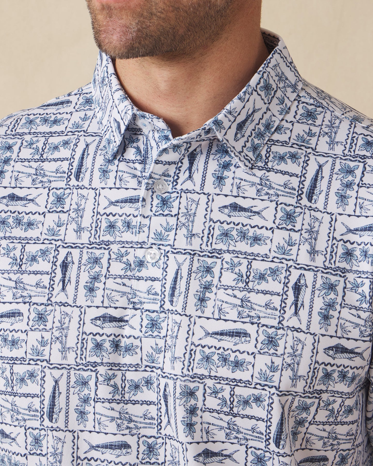 Straight Down Dorado Polo - Coastal