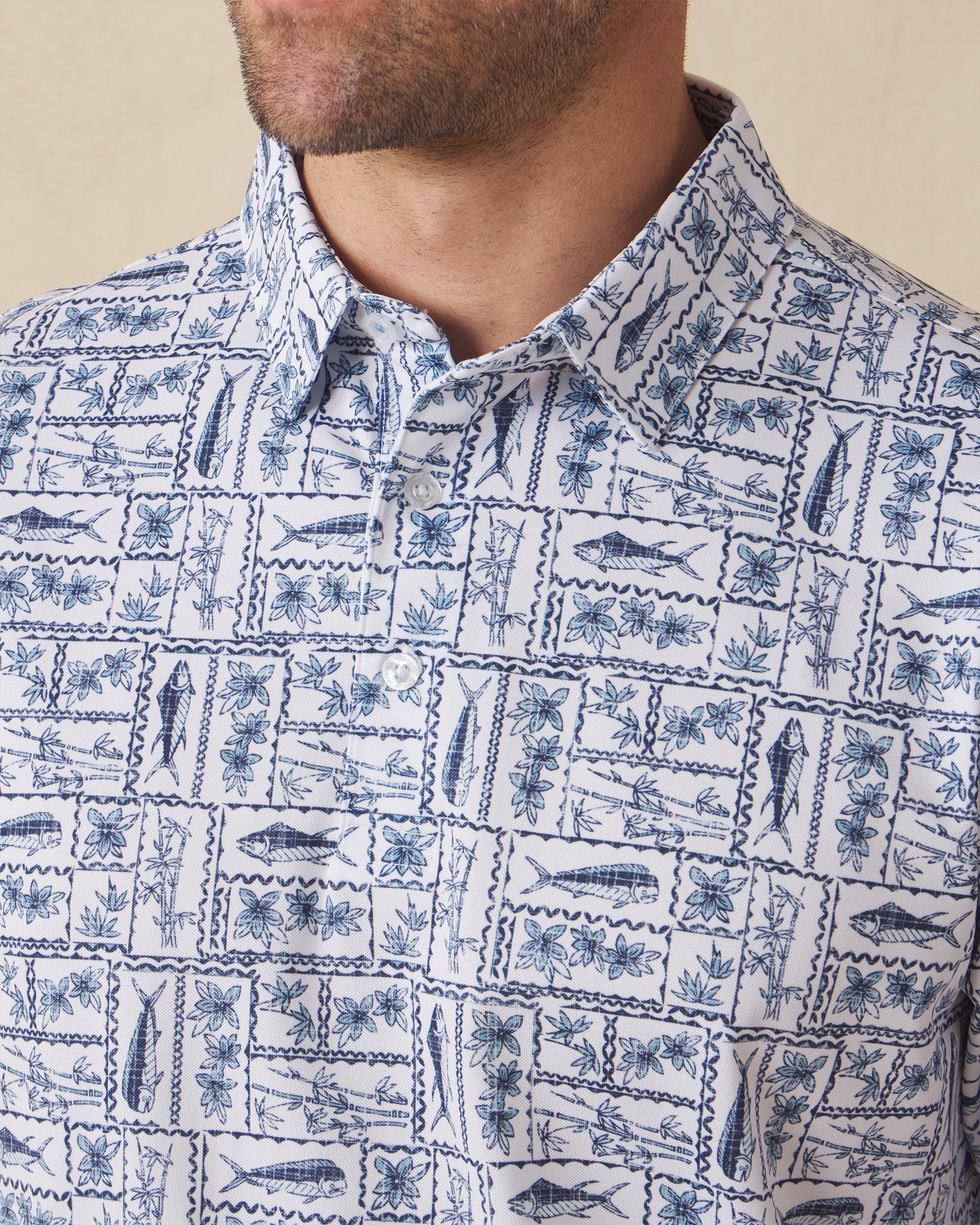 Straight Down Dorado Polo - Coastal