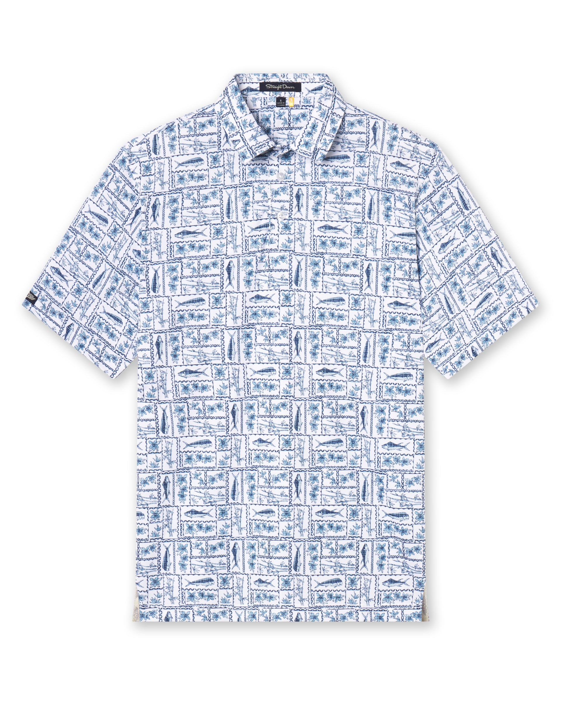 Straight Down Dorado Polo - Coastal
