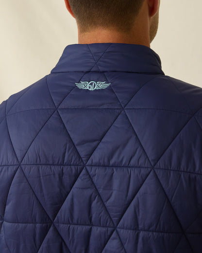 Straight Down Okemo Hybrid Fleece Jacket - Sage