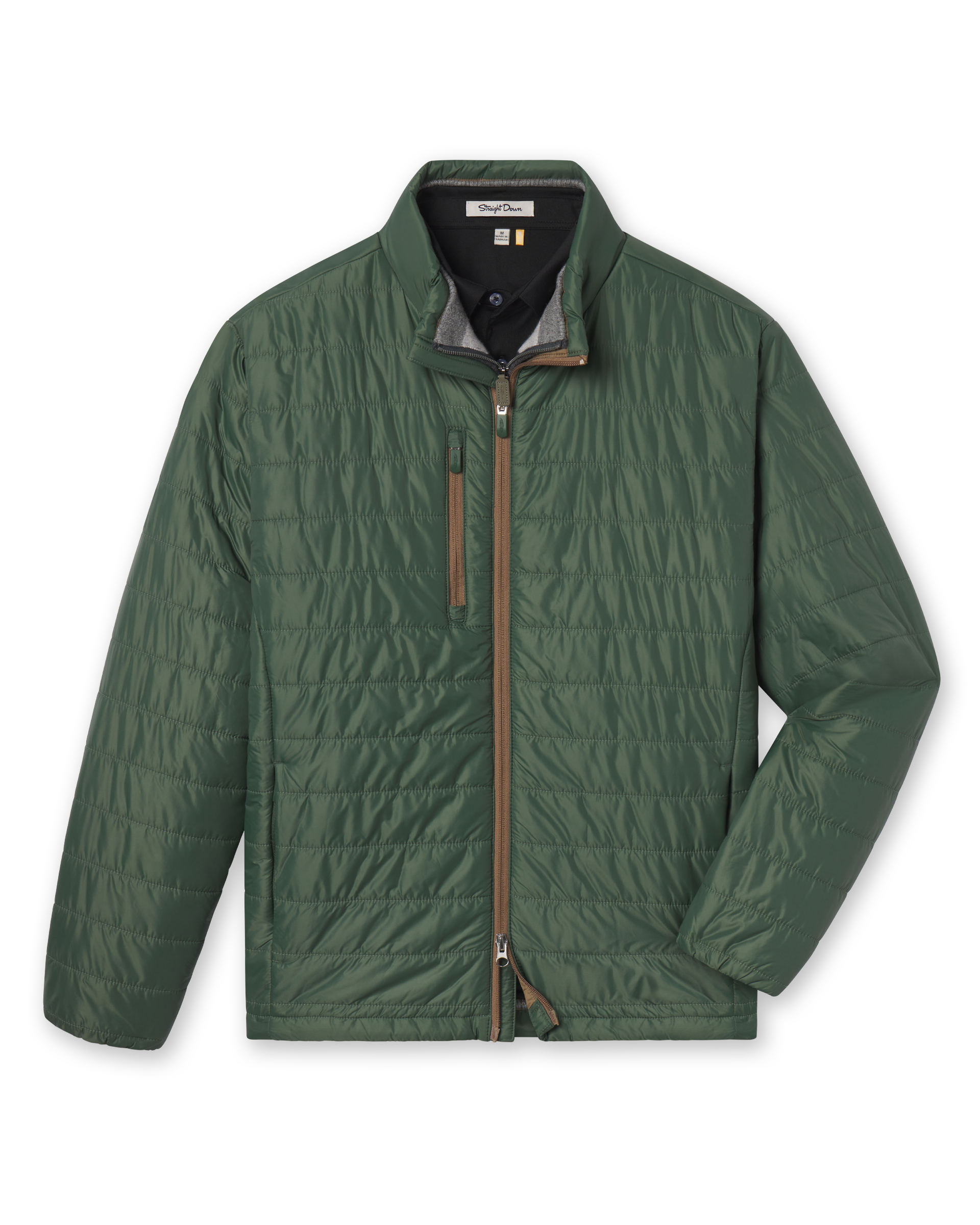 Straight Down Sierra Quilted Jacket - Pine