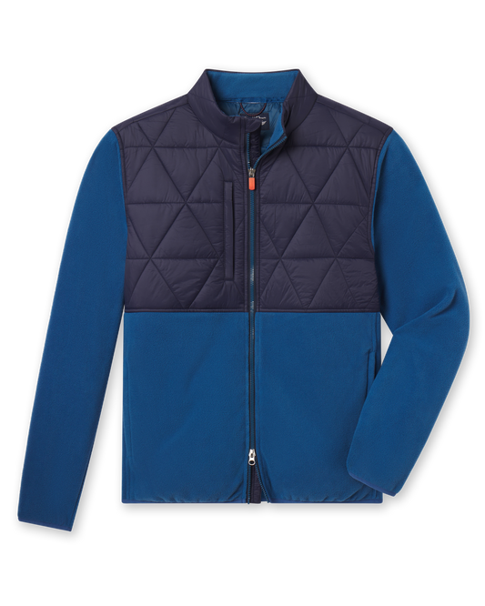 Straight Down Okemo Hybrid Fleece Jacket - Bering