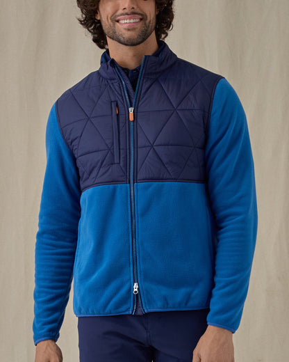Straight Down Okemo Hybrid Fleece Jacket - Bering