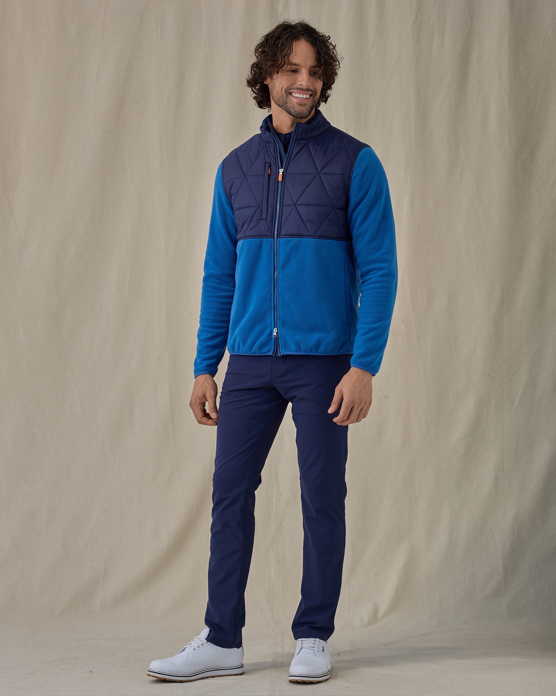 Straight Down Okemo Hybrid Fleece Jacket - Bering