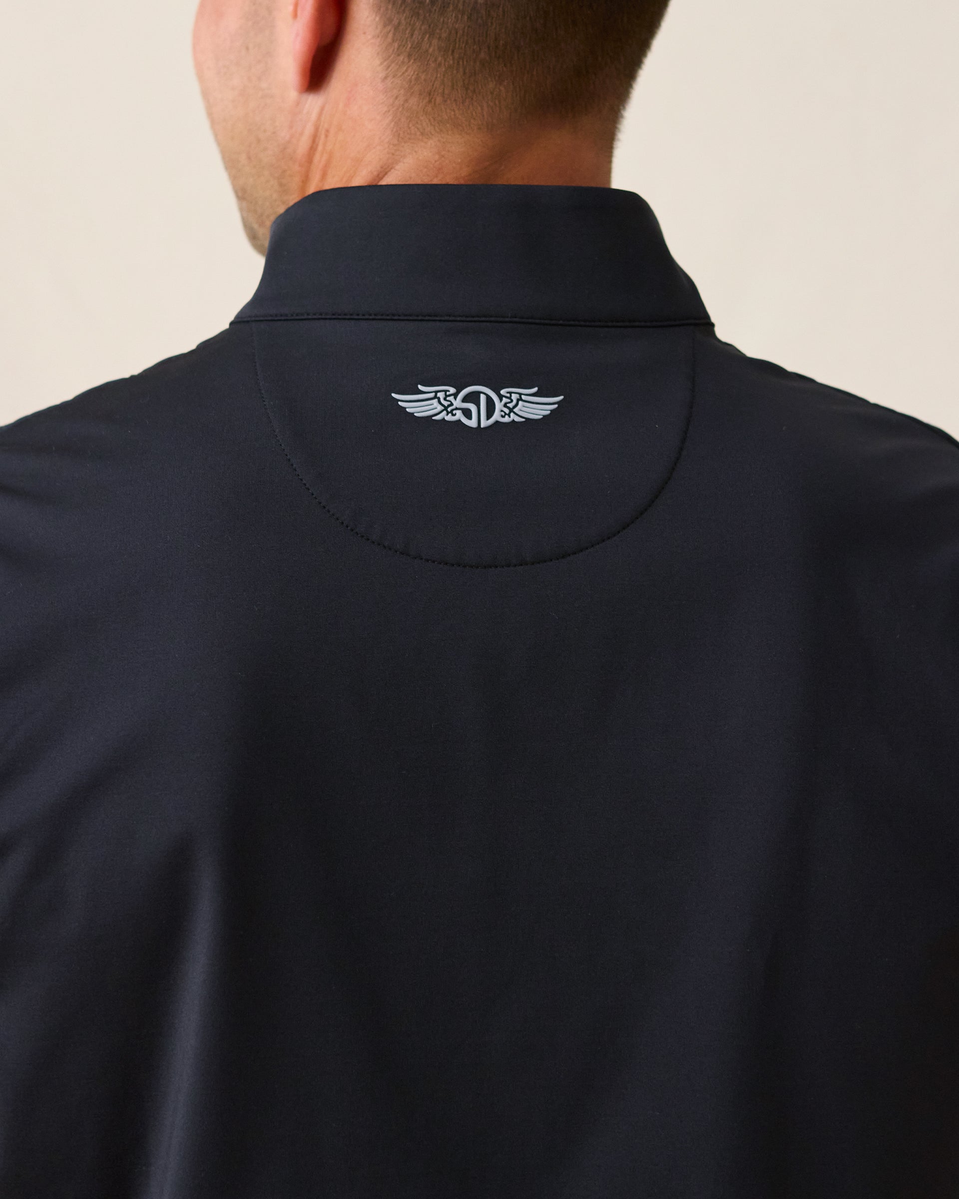 Straight Down Delta 2.0 Quilted Hybrid Vest - Black