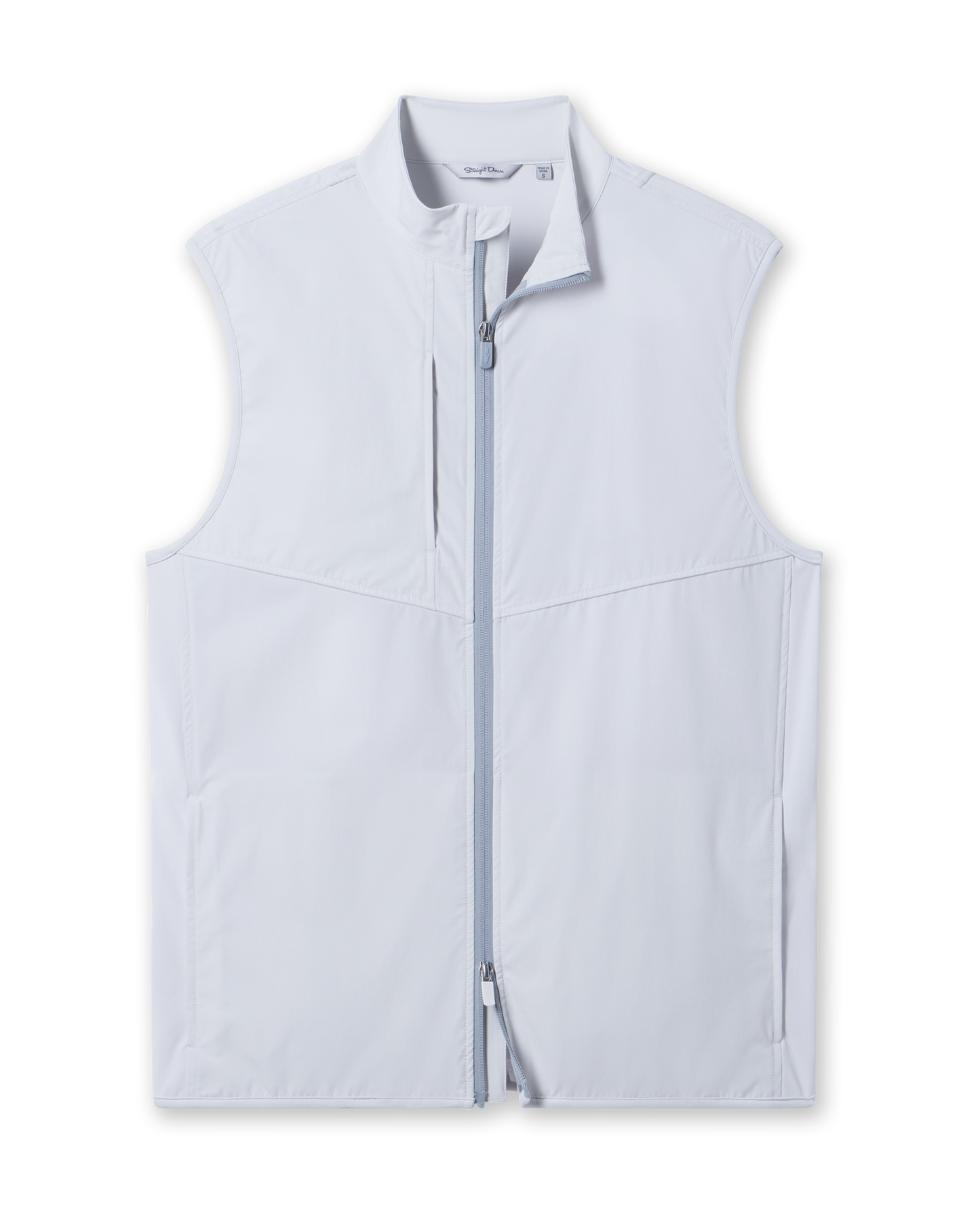 Straight Down Zephyr Hybrid Vest - Silver