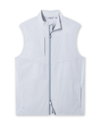 Straight Down Zephyr Hybrid Vest - Silver