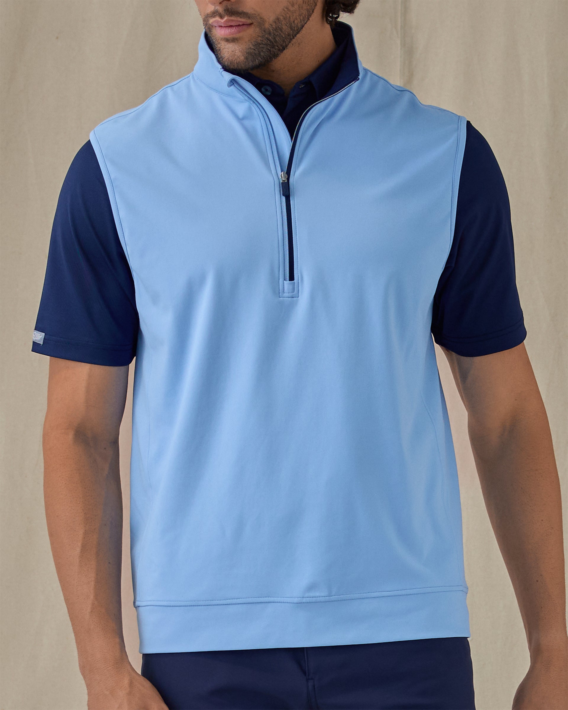 Straight Down Carson Vest - Carolina