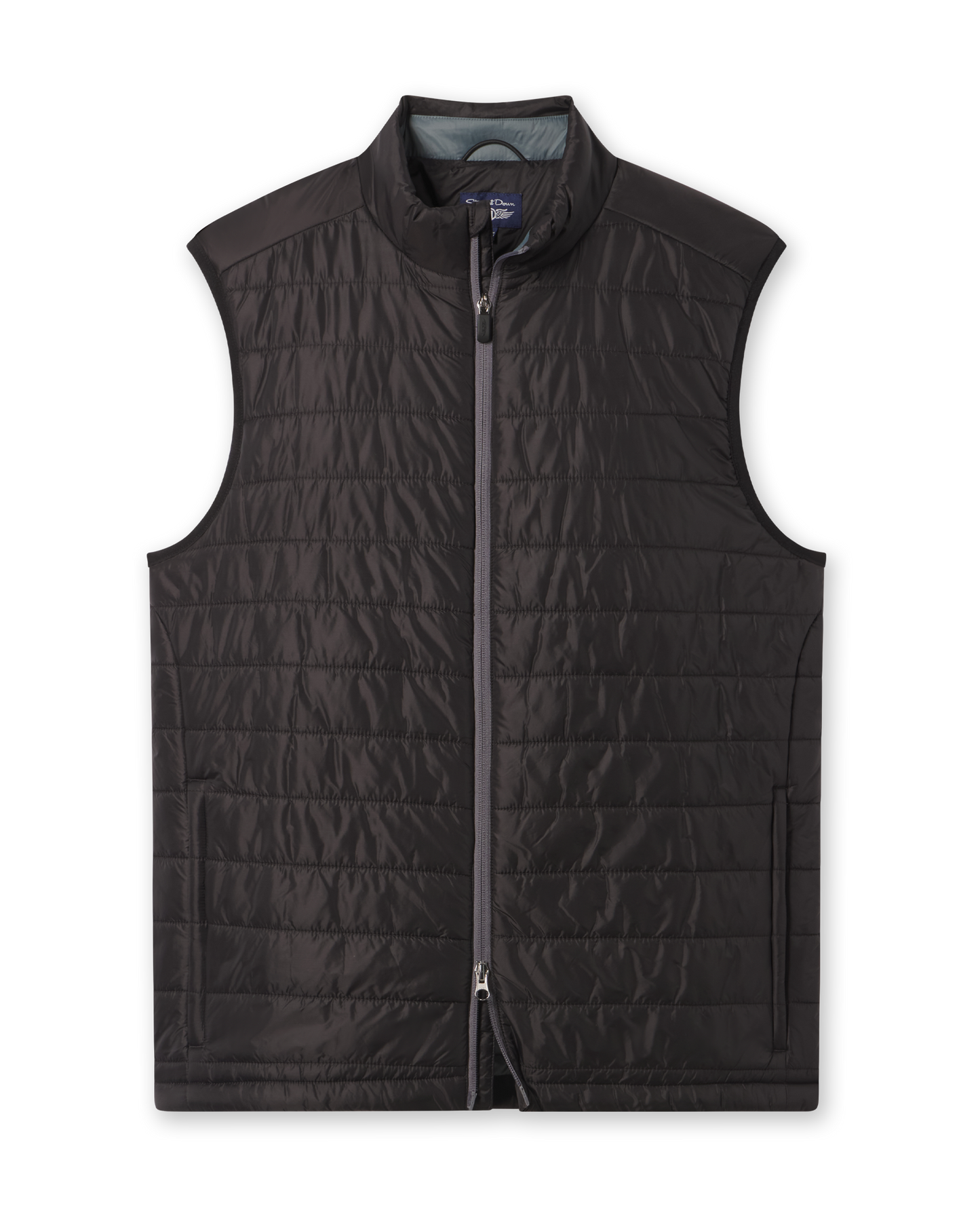 Straight Down Sierra Quilted Vest - Black