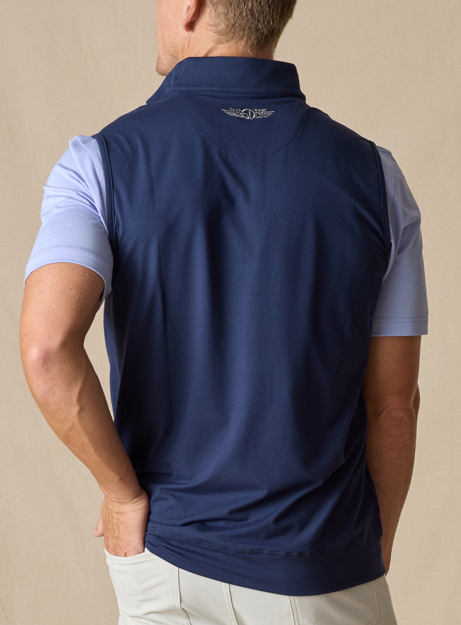 Straight Down Cypress Vest - Indigo