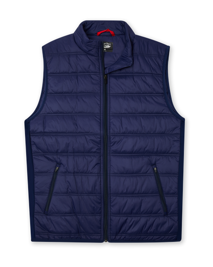 Straight Down Delta Vest - Indigo