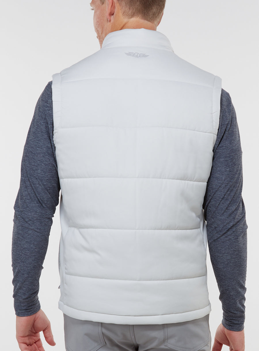 Straight Down Canyon Vest - Silver