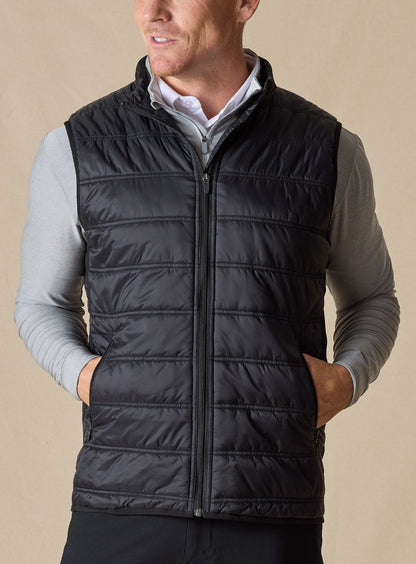 Straight Down Delta Vest - Black