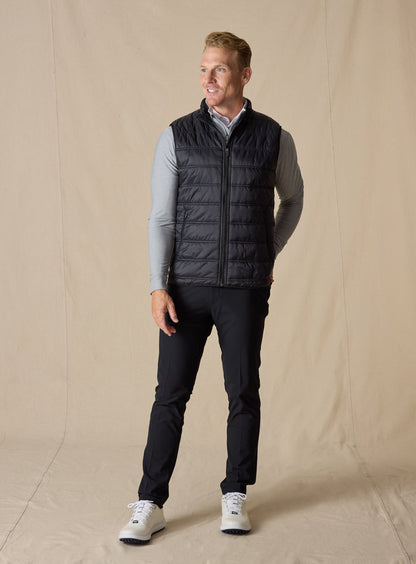 Straight Down Delta Vest - Black