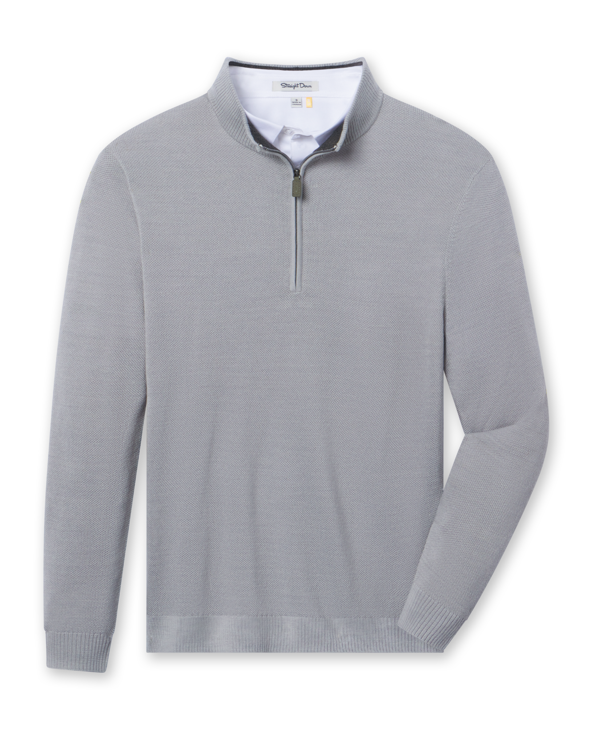 Straight Down St. Andrews Quarter Zip - Heather