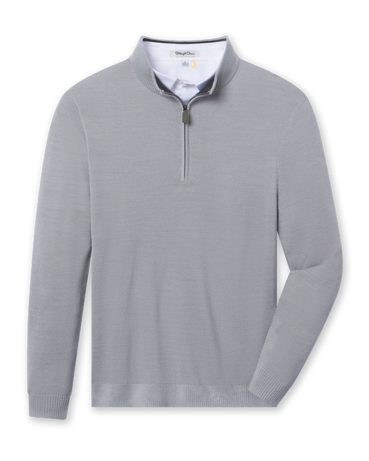 Straight Down St. Andrews Quarter Zip - Heather