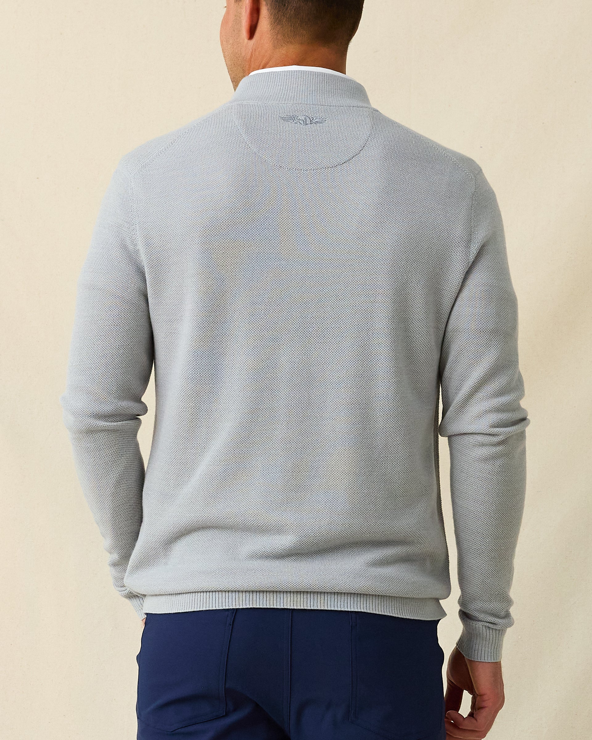 Straight Down St. Andrews Quarter Zip - Heather