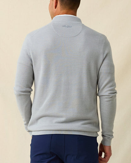 Straight Down St. Andrews Quarter Zip - Heather