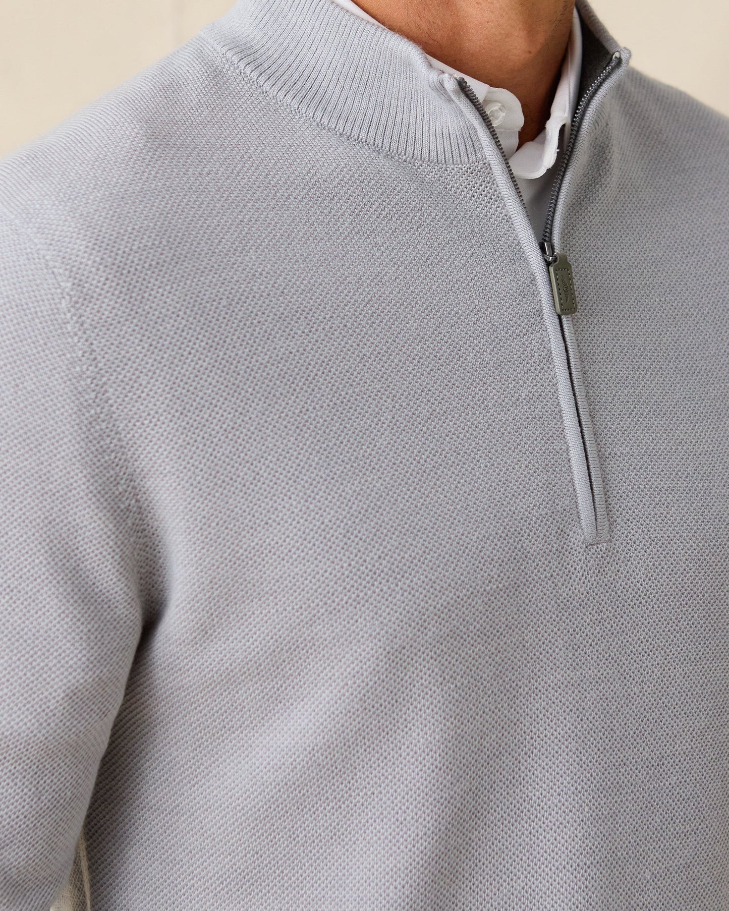 Straight Down St. Andrews Quarter Zip - Heather