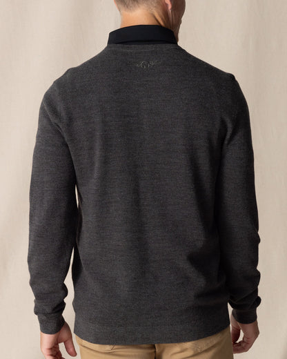 Straight Down Links Crewneck Sweater - Charcoal Heather